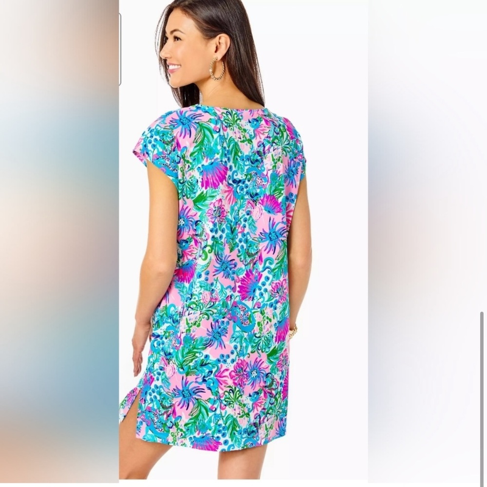 VGUC Lilly Pulitzer 3 pc swim Arika Yarrow Talli Mandevilla Baby Paradise Petal - Picture 7 of 7